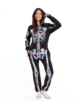 Tipsy elves Skelton onesie